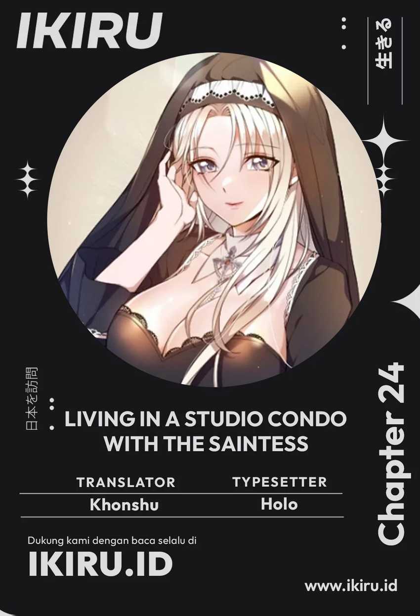 Living in a Studio Condo With the Saintess chapter 24