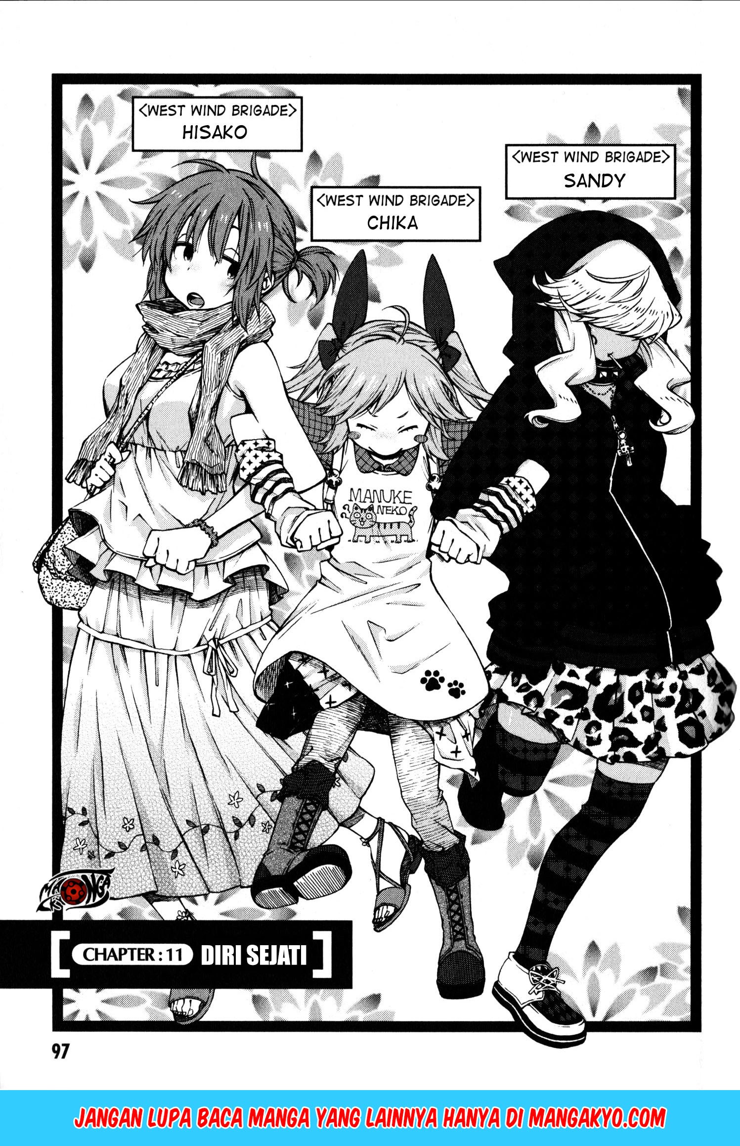 Log Horizon – Nishikaze no Ryodan Chapter 11 Bahasa Indonesia