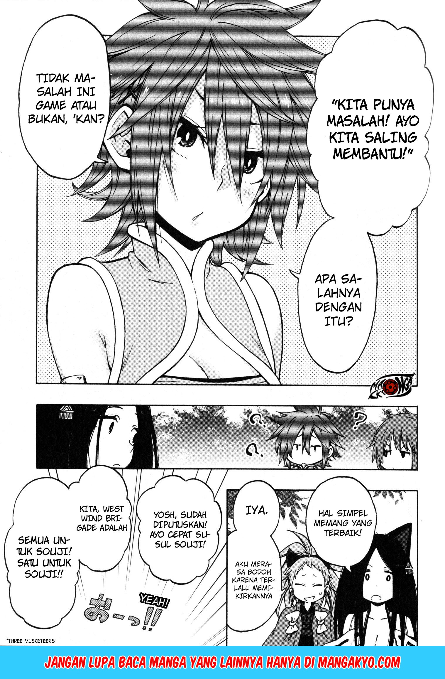 Log Horizon – Nishikaze no Ryodan Chapter 11 Bahasa Indonesia
