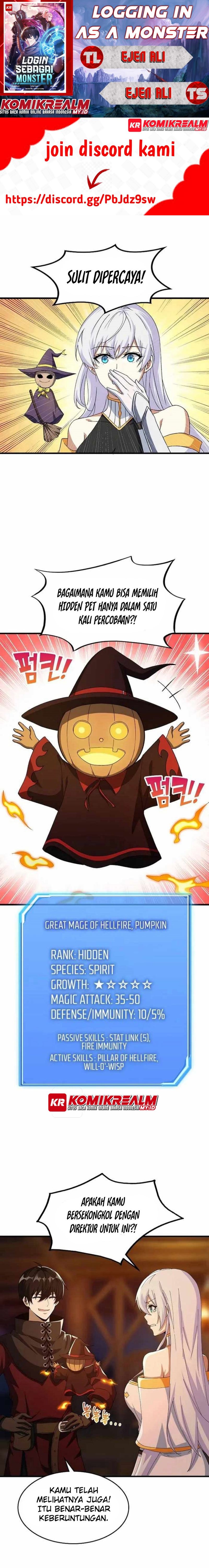 Logging in as a Monster chapter 23