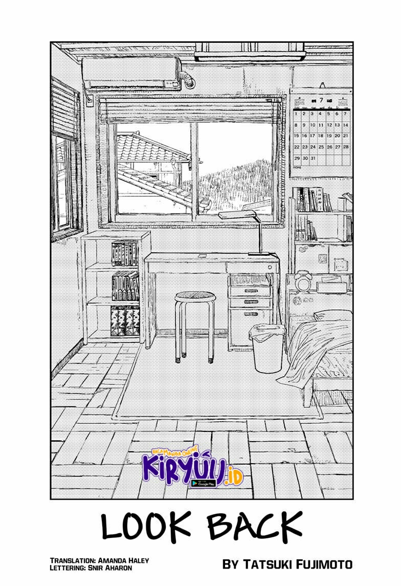 Look Back (FUJIMOTO Tatsuki)  Chapter 00 Bahasa Indonesia