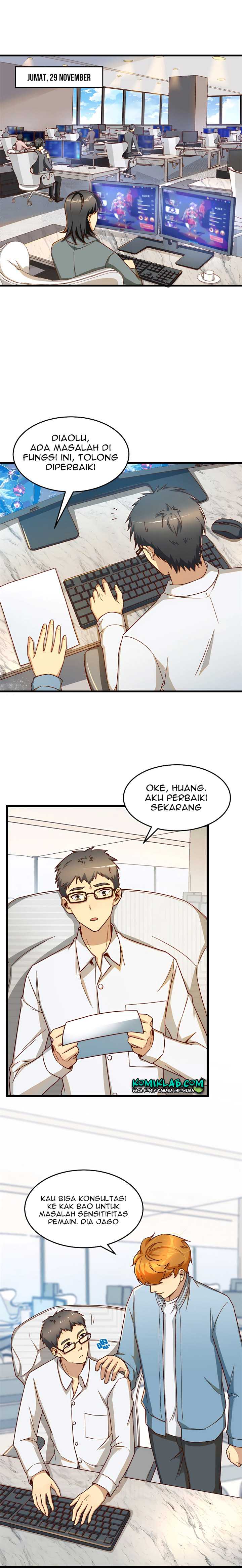 Losing Money to Be a Tycoon Chapter 17 Bahasa Indonesia