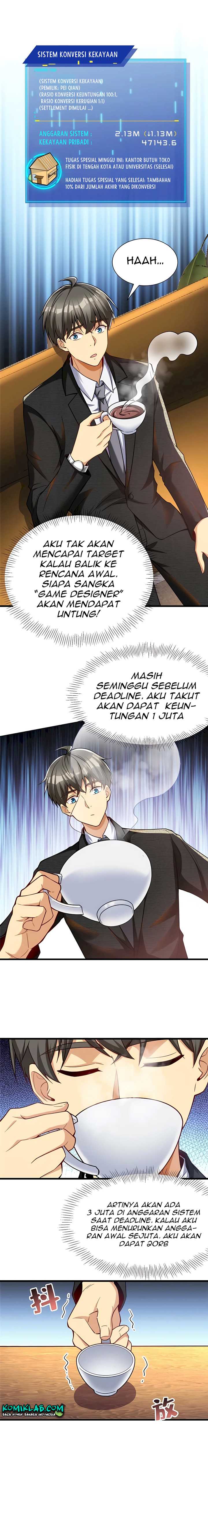 Losing Money to Be a Tycoon Chapter 54 Bahasa Indonesia