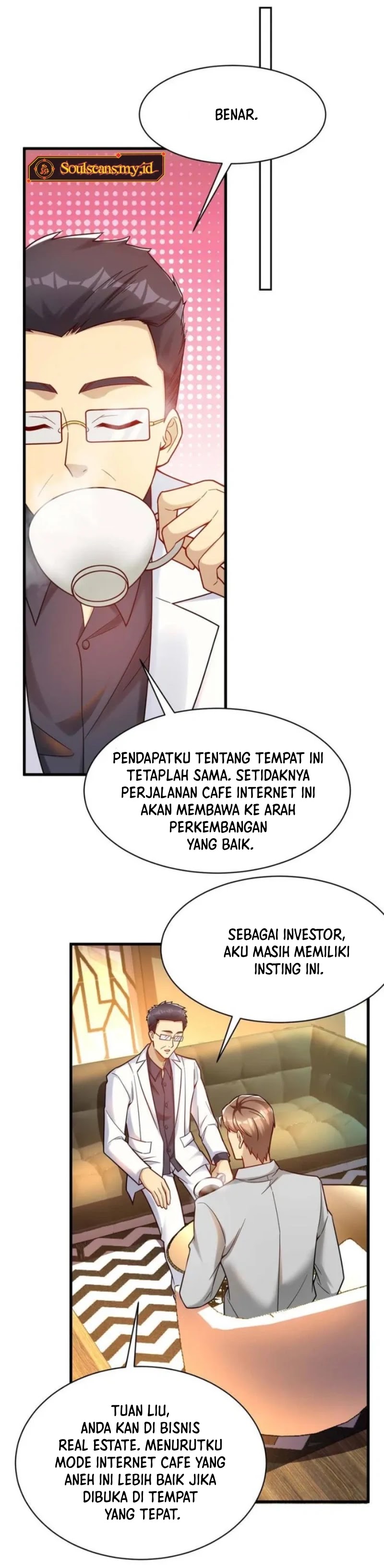 Losing Money to Be a Tycoon Chapter 82 Bahasa Indonesia
