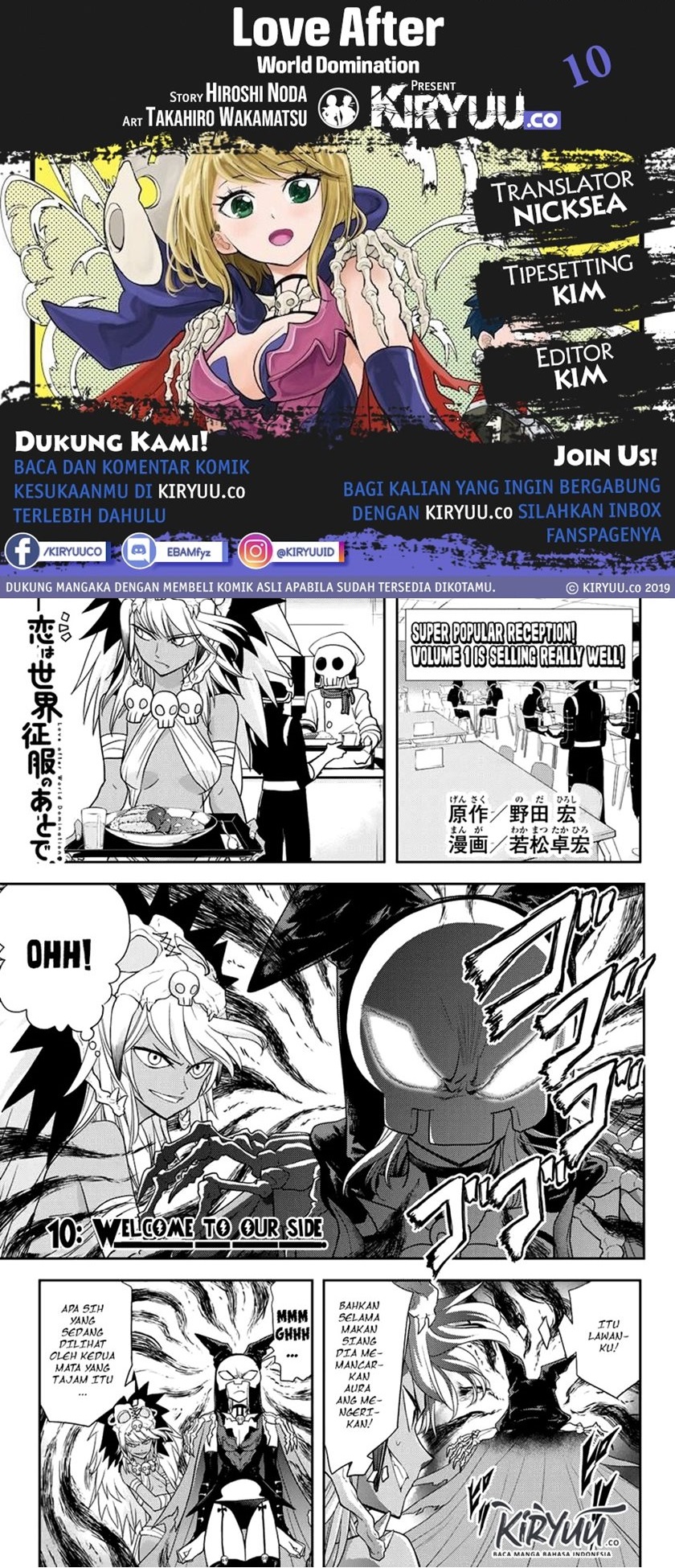 Love After World Domination Chapter 10 Bahasa Indonesia