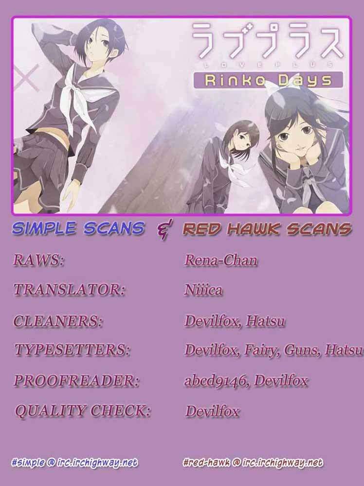Love Plus: Rinko Days Chapter 01 Bahasa Indonesia