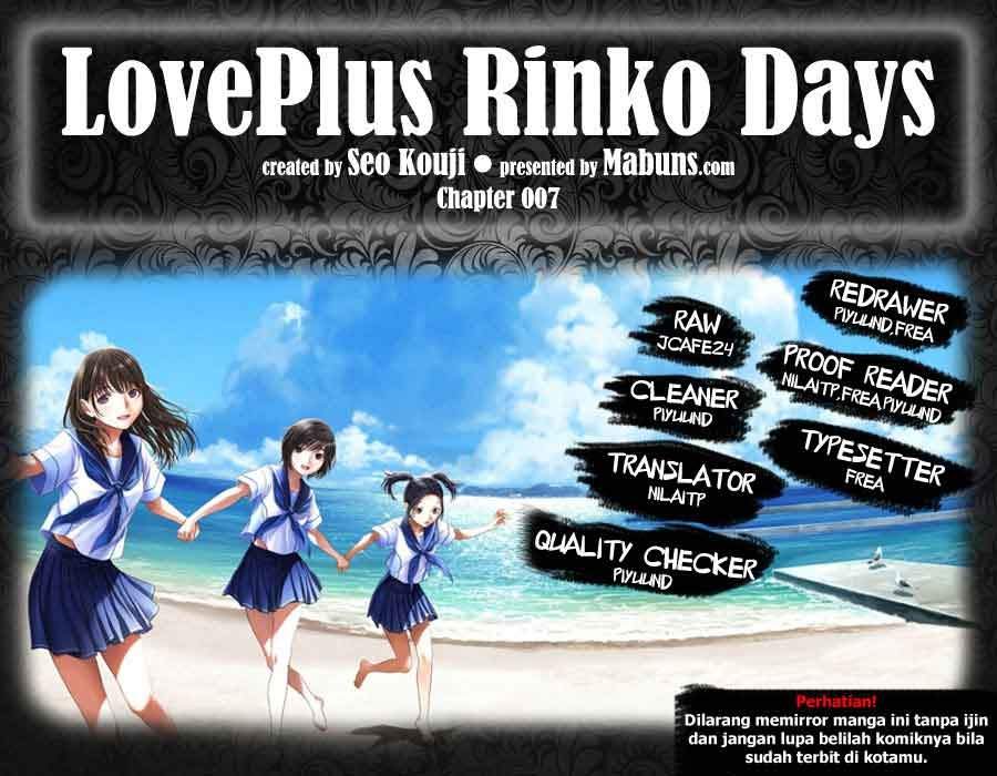 Love Plus: Rinko Days Chapter 07 Bahasa Indonesia