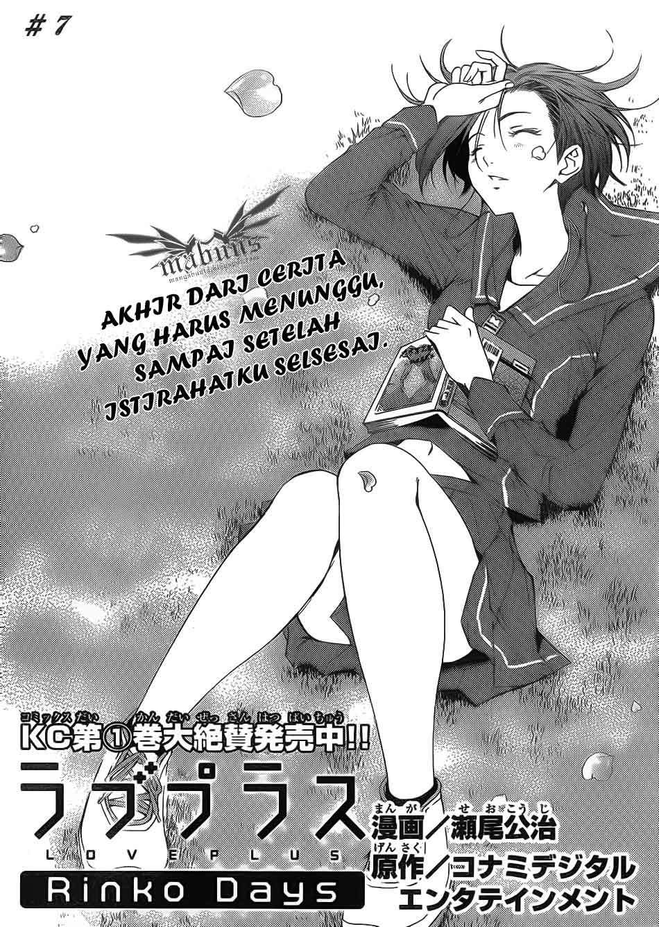 Love Plus: Rinko Days Chapter 07 Bahasa Indonesia