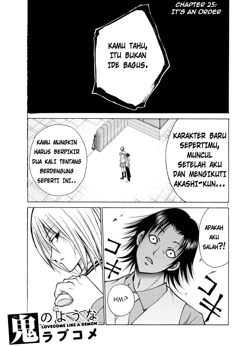 Lovecome Like A Demon Chapter 25 Bahasa Indonesia