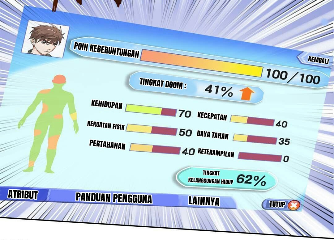 Luck Control Chapter 21 Bahasa Indonesia