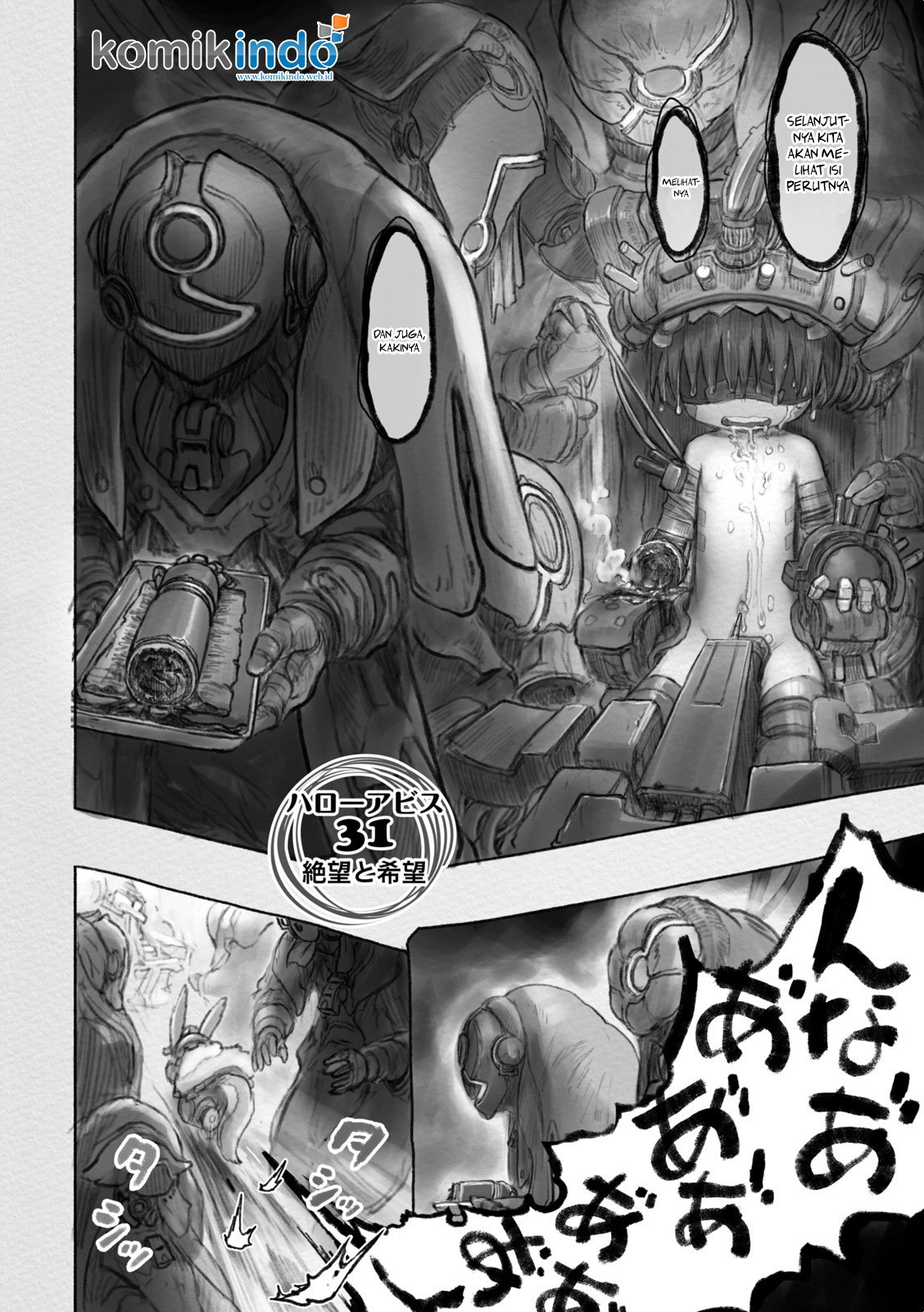 Made in Abyss Chapter 31 Bahasa Indonesia