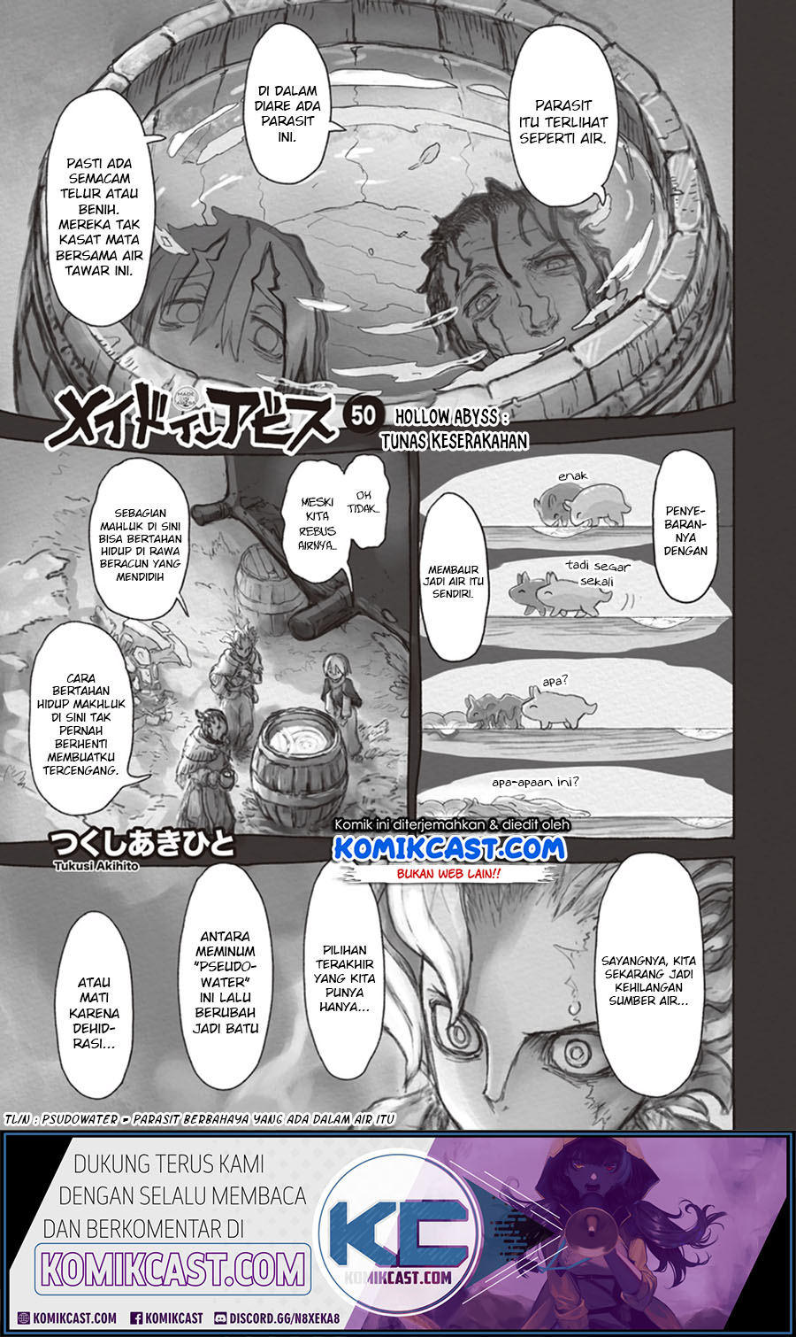 Made in Abyss chapter 50