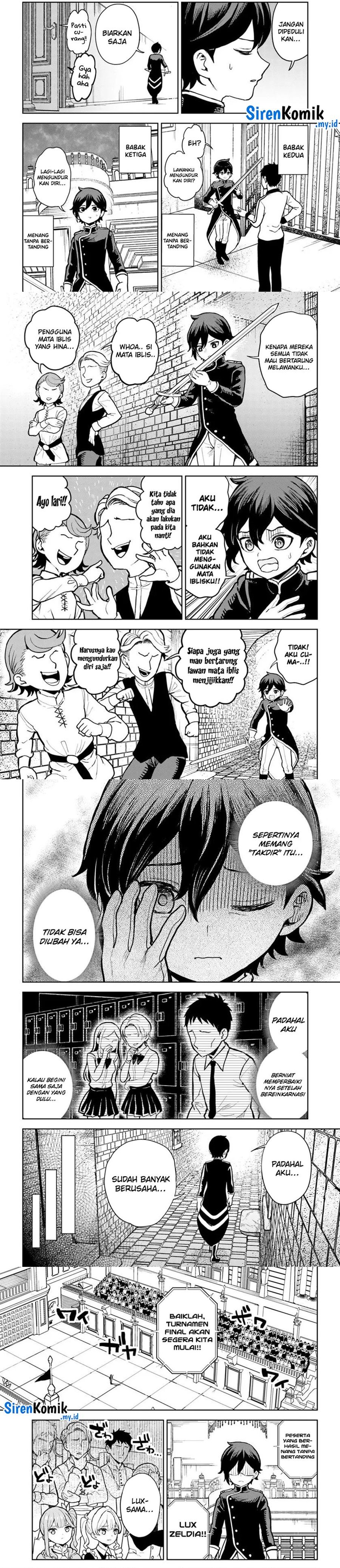 Magan no Akuyaku ni Tensei Shita no de Oshi Chara o Mimamoru Mob o Mezashimasu Chapter 06.2 Bahasa Indonesia