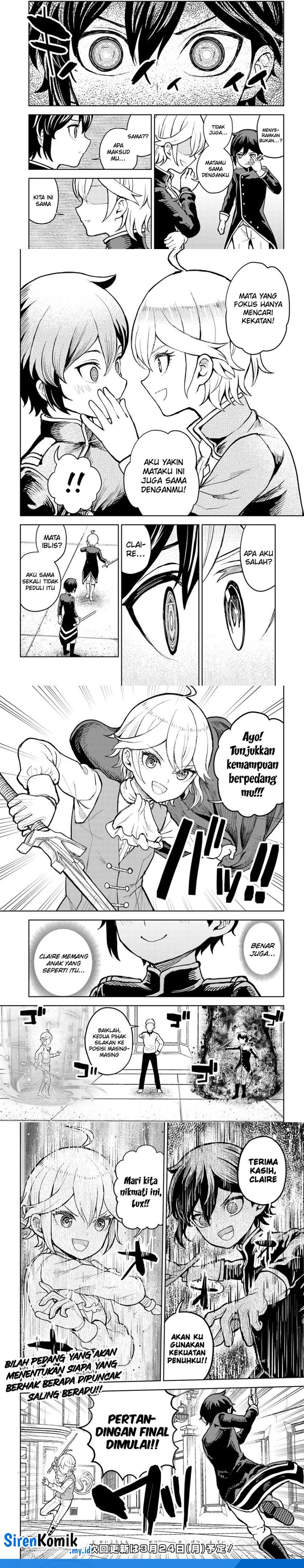 Magan no Akuyaku ni Tensei Shita no de Oshi Chara o Mimamoru Mob o Mezashimasu Chapter 06.2 Bahasa Indonesia