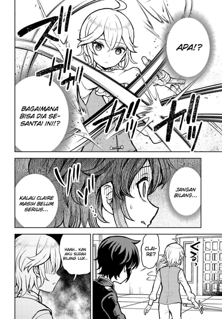 Magan no Akuyaku ni Tensei Shita no de Oshi Chara o Mimamoru Mob o Mezashimasu Chapter 07.1 Bahasa Indonesia