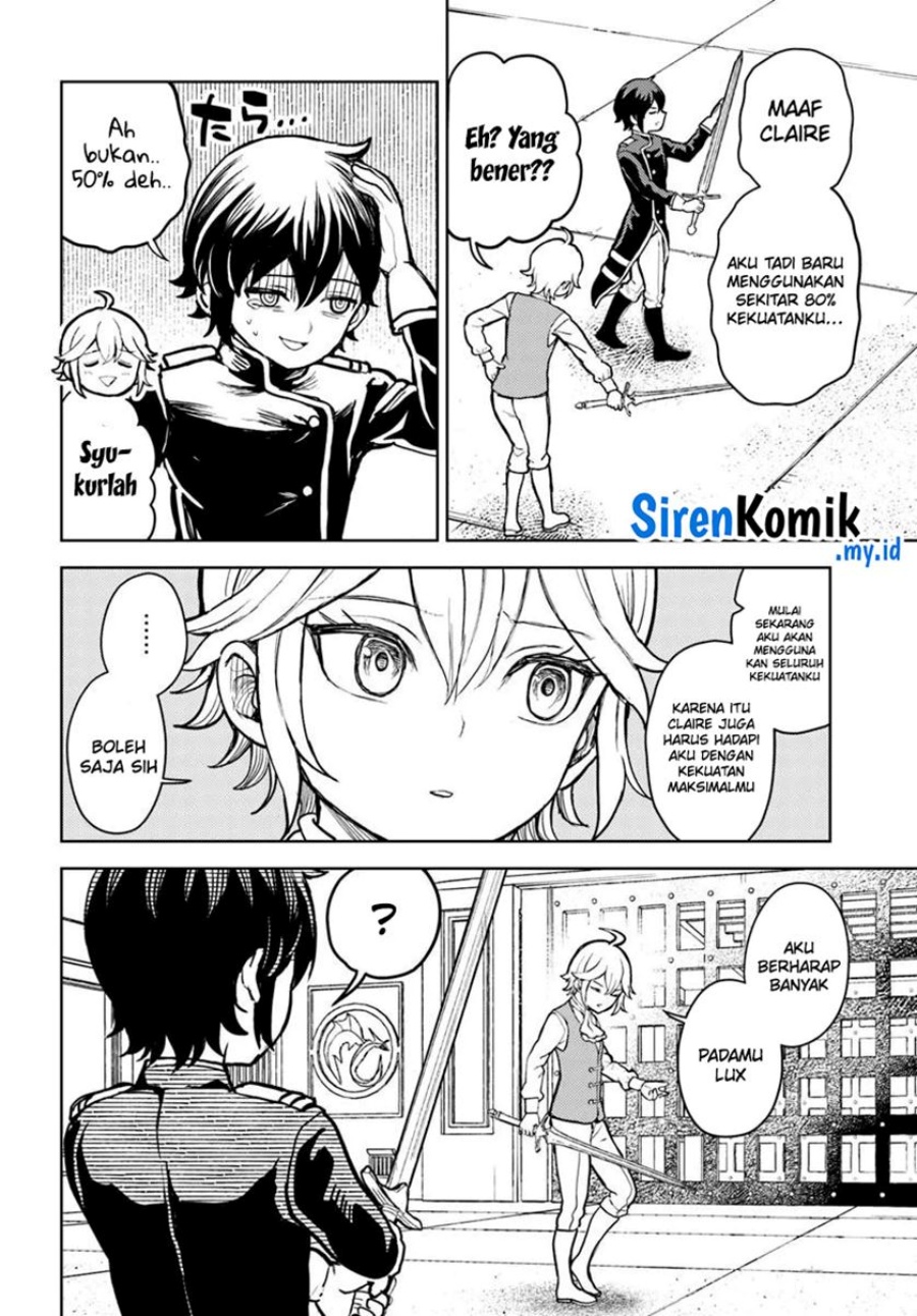 Magan no Akuyaku ni Tensei Shita no de Oshi Chara o Mimamoru Mob o Mezashimasu Chapter 07.1 Bahasa Indonesia