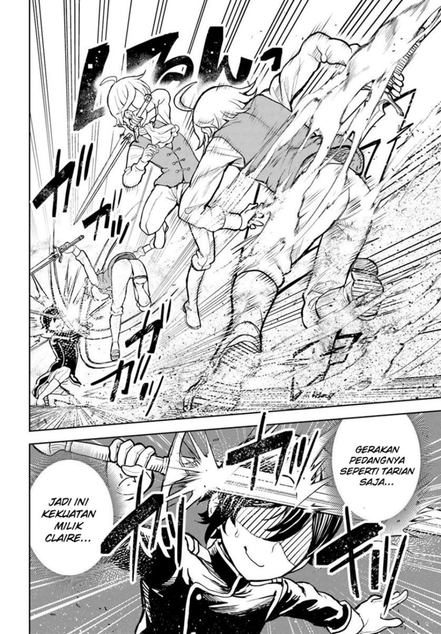 Magan no Akuyaku ni Tensei Shita no de Oshi Chara o Mimamoru Mob o Mezashimasu Chapter 07.1 Bahasa Indonesia