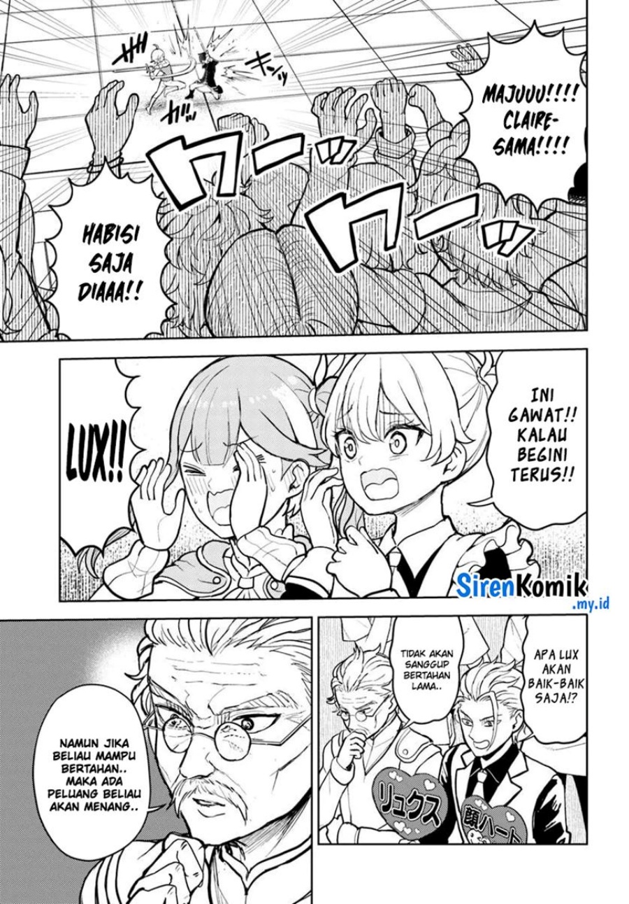 Magan no Akuyaku ni Tensei Shita no de Oshi Chara o Mimamoru Mob o Mezashimasu Chapter 07.1 Bahasa Indonesia