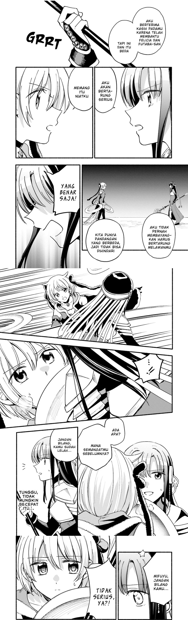 Magia Record: Mahou Shoujo Madoka Magica Gaiden chapter 50