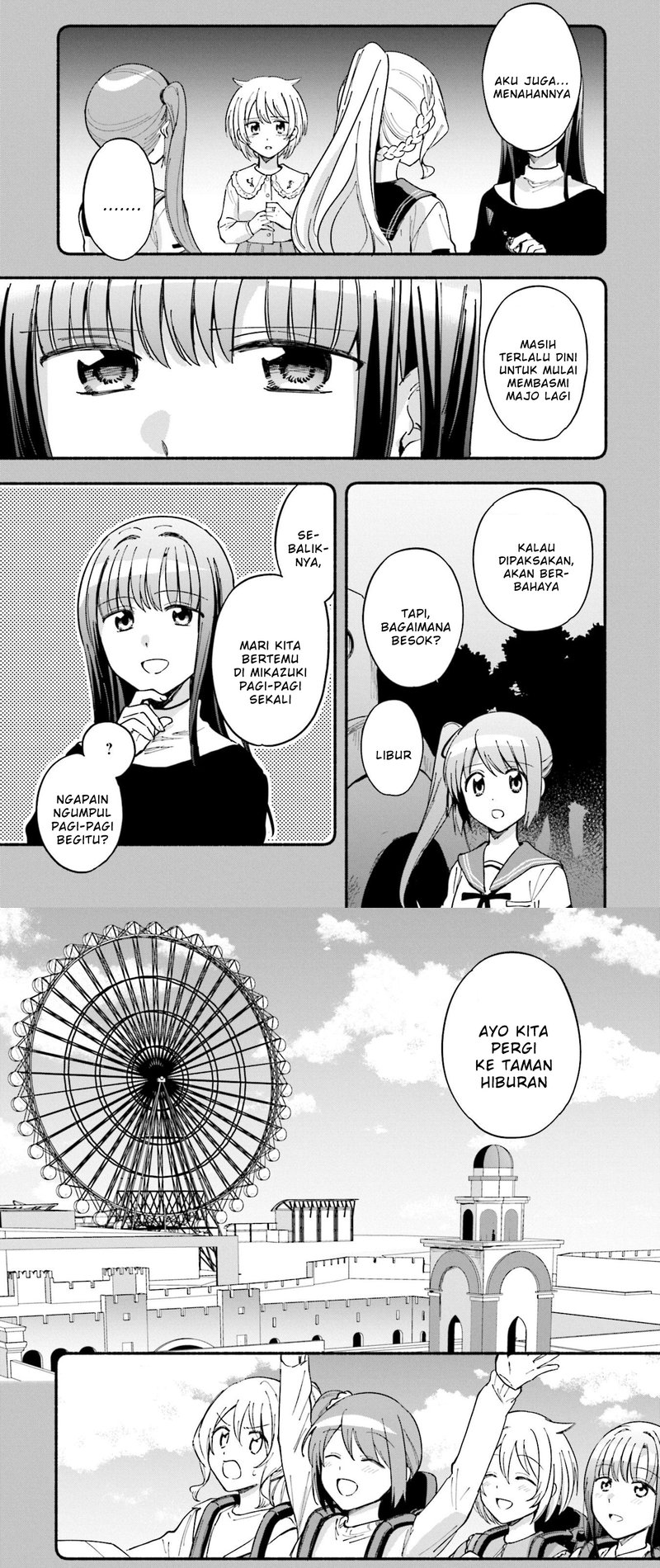 Magia Record: Mahou Shoujo Madoka Magica Gaiden Chapter 52 Bahasa Indonesia