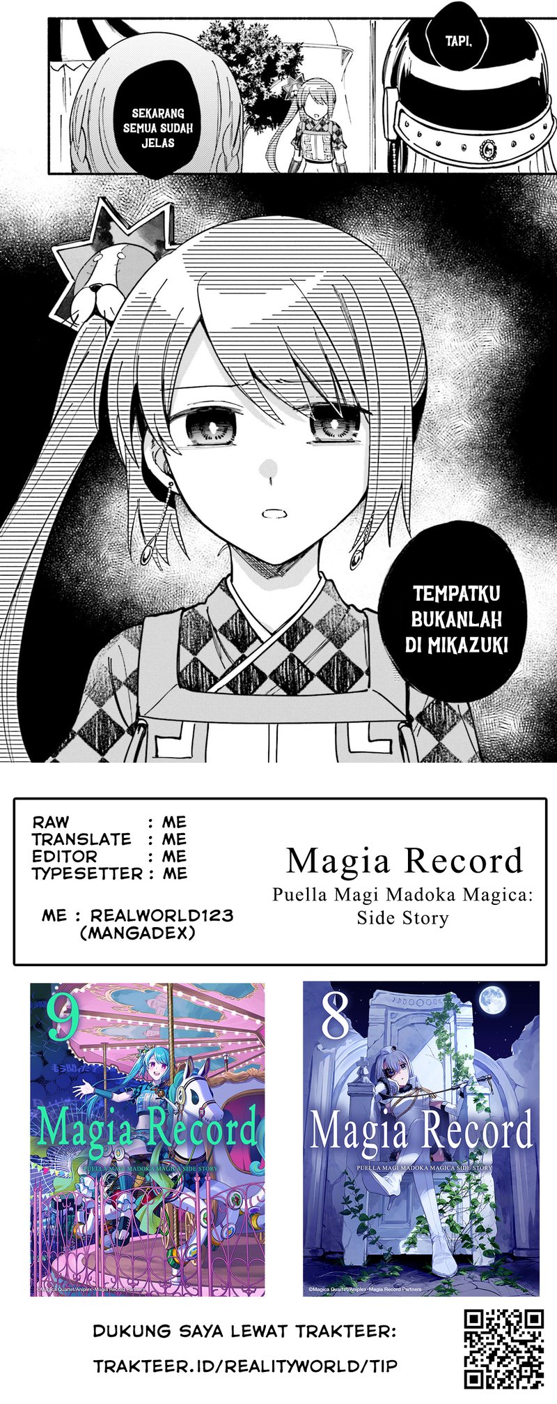 Magia Record: Mahou Shoujo Madoka Magica Gaiden Chapter 52 Bahasa Indonesia