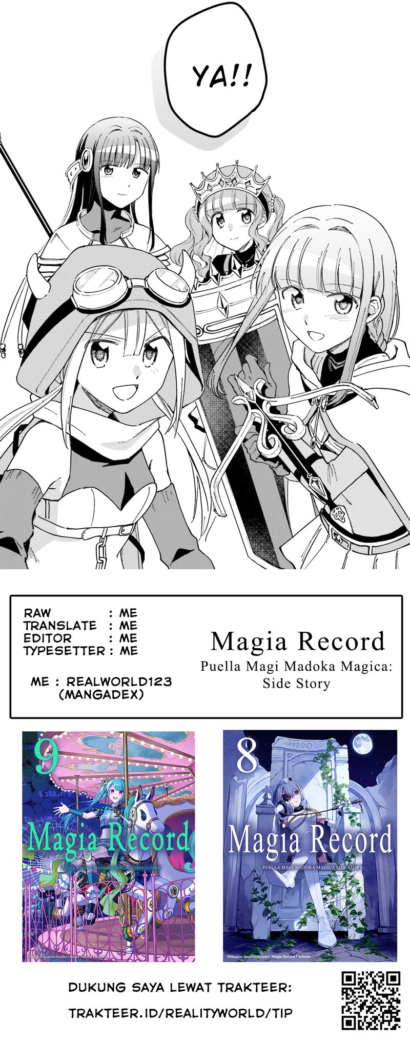 Magia Record: Mahou Shoujo Madoka Magica Gaiden chapter 54