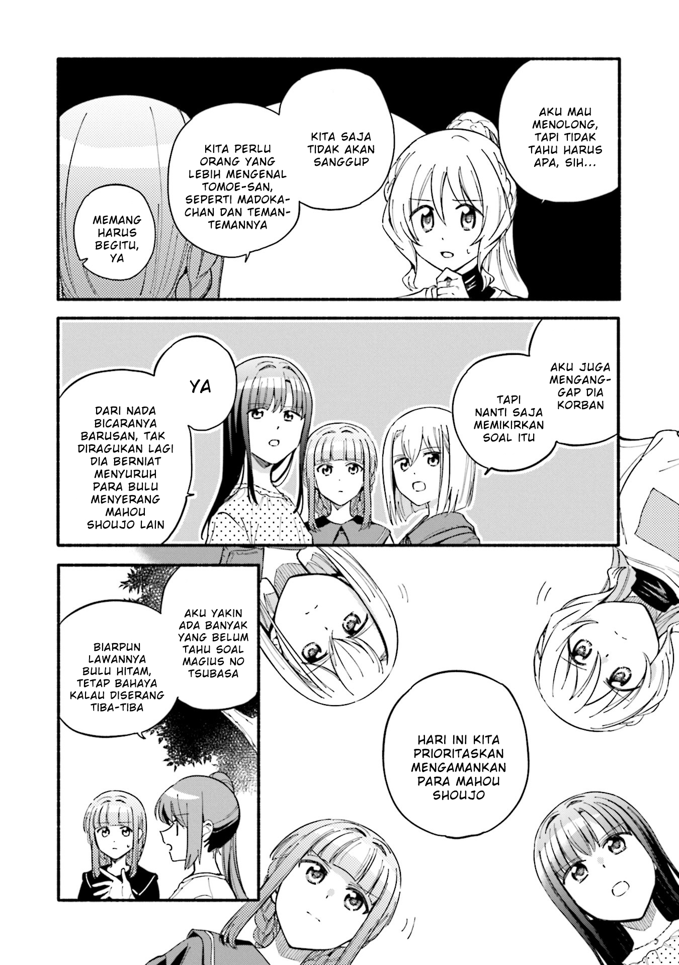 Magia Record: Mahou Shoujo Madoka Magica Gaiden Chapter 58 Bahasa Indonesia