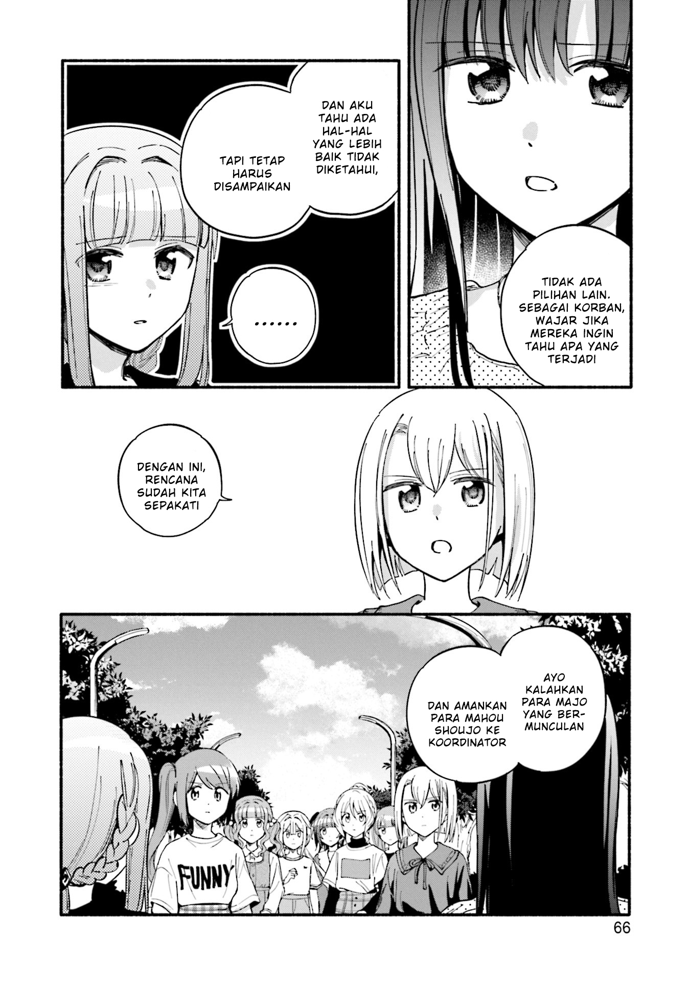 Magia Record: Mahou Shoujo Madoka Magica Gaiden Chapter 58 Bahasa Indonesia