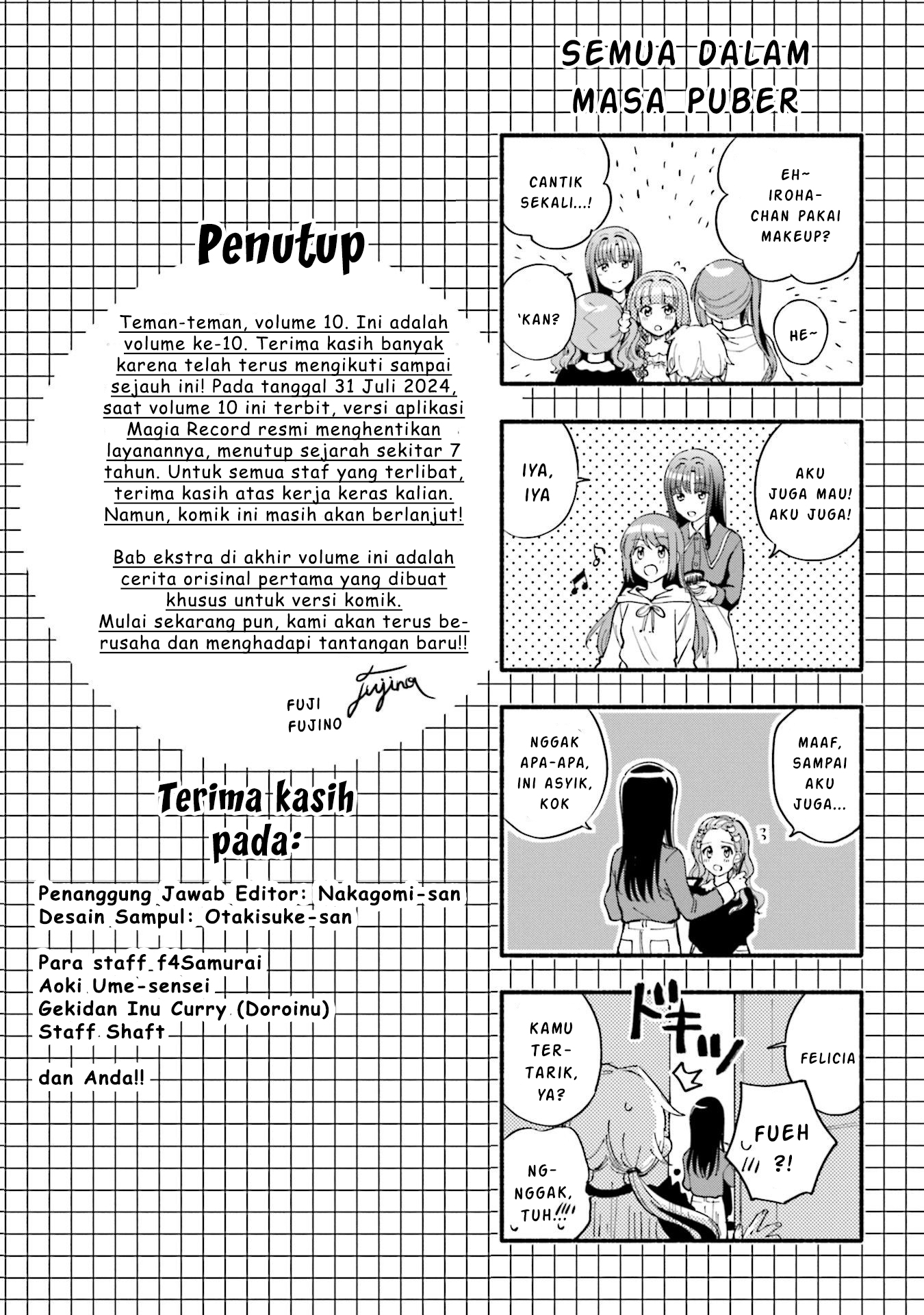 Magia Record: Mahou Shoujo Madoka Magica Gaiden chapter 60