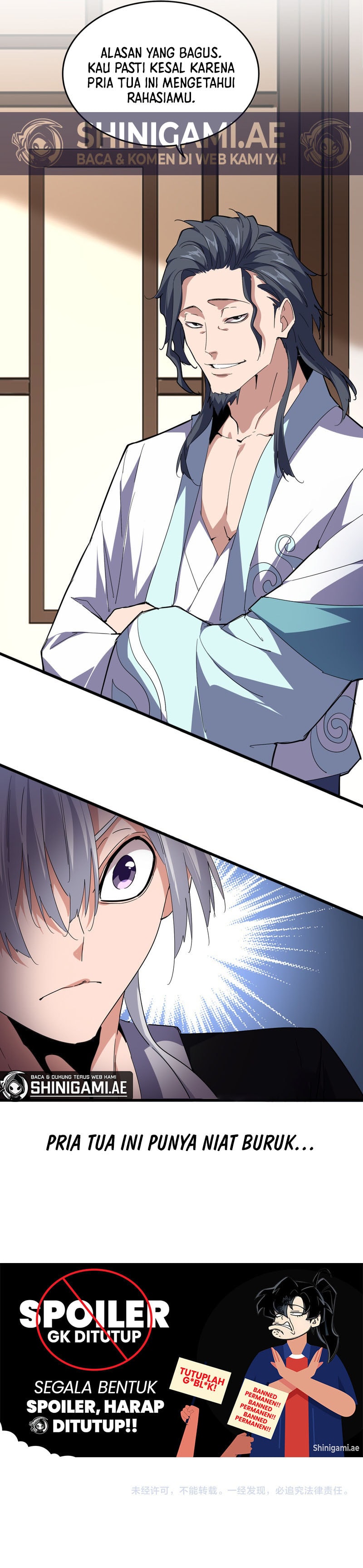 Magic Emperor Chapter 694 Bahasa Indonesia