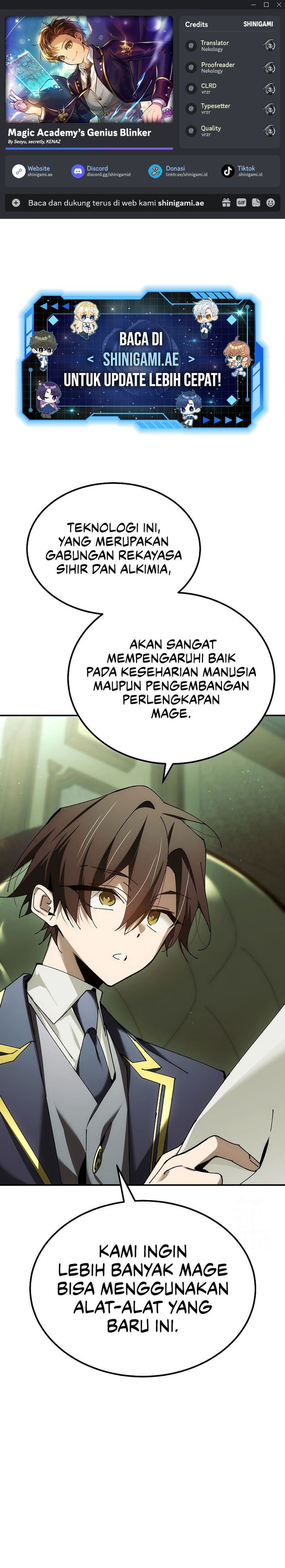 Magic Academy’s Genius Blinker chapter 55