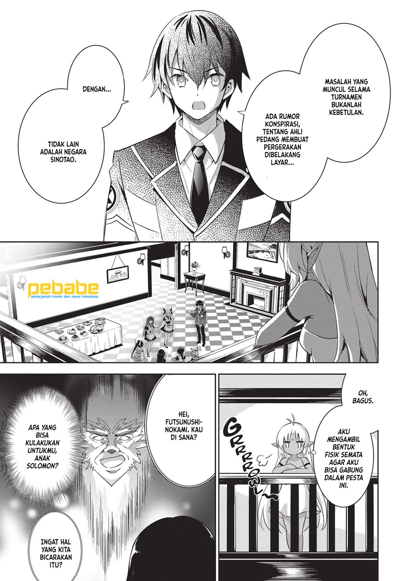 Magika no Kenshi to Basileus Chapter 56 Bahasa Indonesia