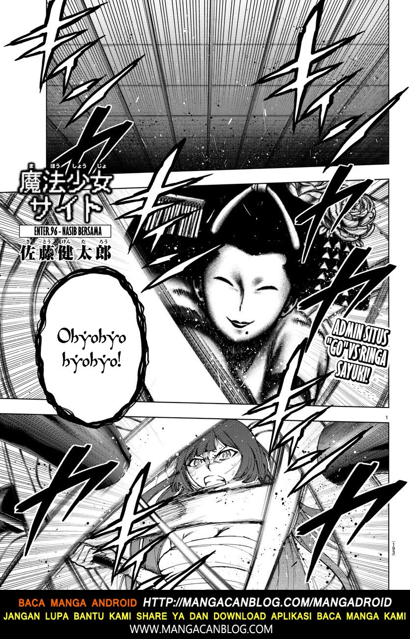 Mahou Shoujo Site Chapter 96 Bahasa Indonesia