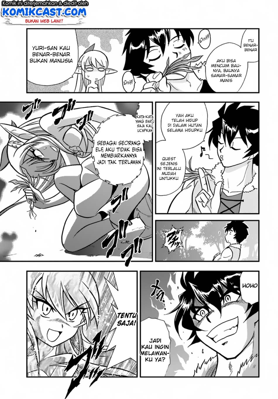 Mahou? Sonna Koto yori Kinniku da! chapter 4