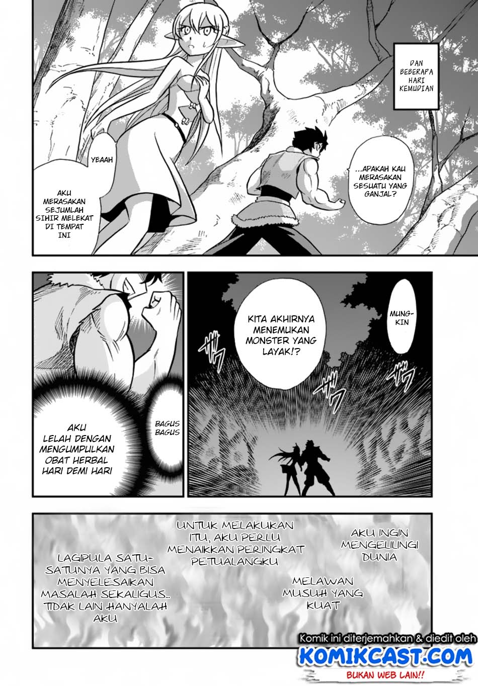 Mahou? Sonna Koto yori Kinniku da! chapter 4
