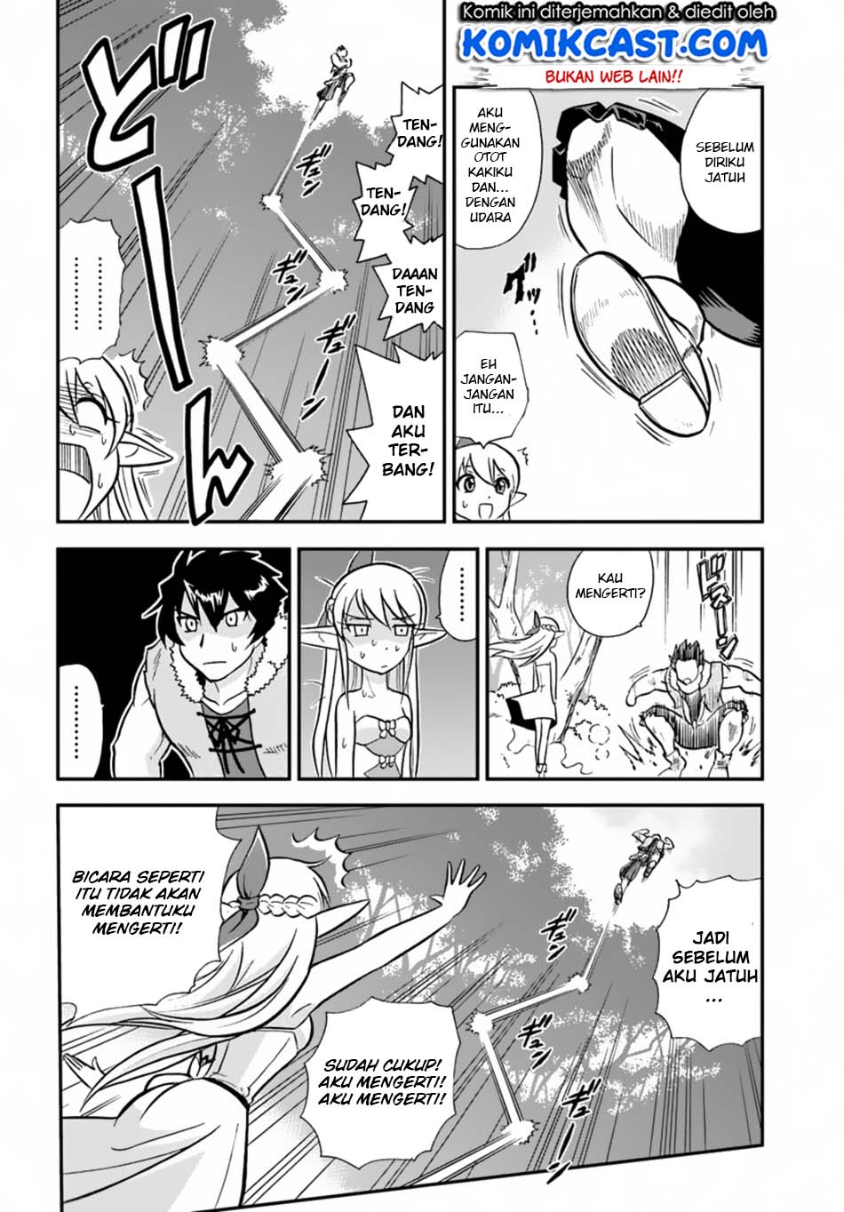 Mahou? Sonna Koto yori Kinniku da! chapter 4