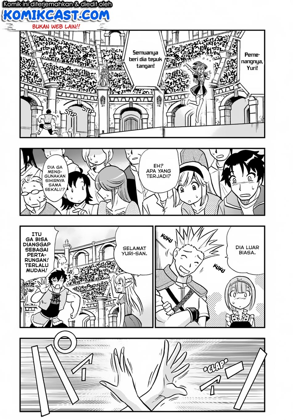 Mahou? Sonna Koto yori Kinniku da! chapter 10