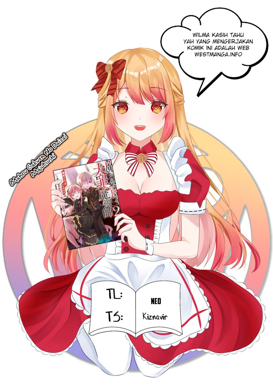 Mahou Gakuen no Daizai Majutsushi Chapter 06.3 Bahasa Indonesia