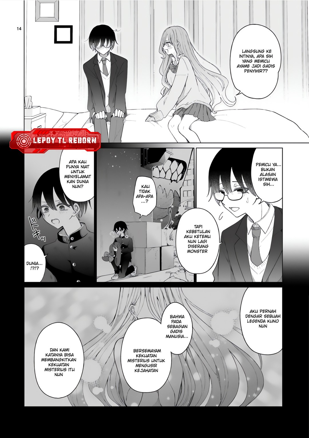 Mahou Shoujo ni Yasashii Gal Chapter 02 Bahasa Indonesia