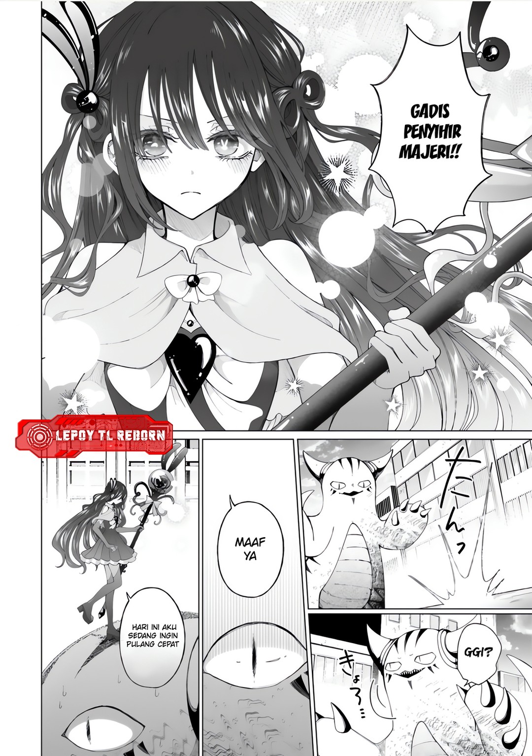 Mahou Shoujo ni Yasashii Gal Chapter 02 Bahasa Indonesia