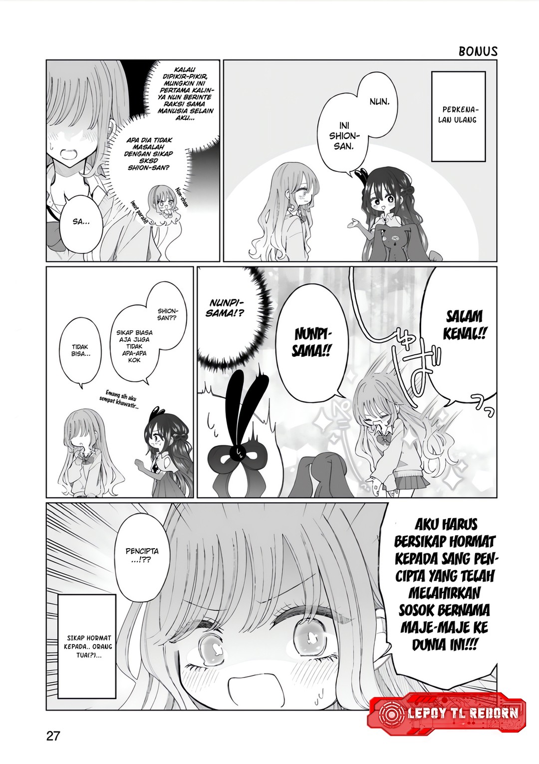 Mahou Shoujo ni Yasashii Gal Chapter 02 Bahasa Indonesia