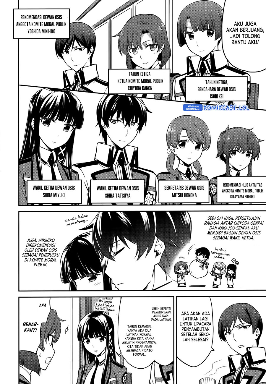 Mahouka Koukou no Rettousei: Double Seven-hen Chapter 06 Bahasa Indonesia
