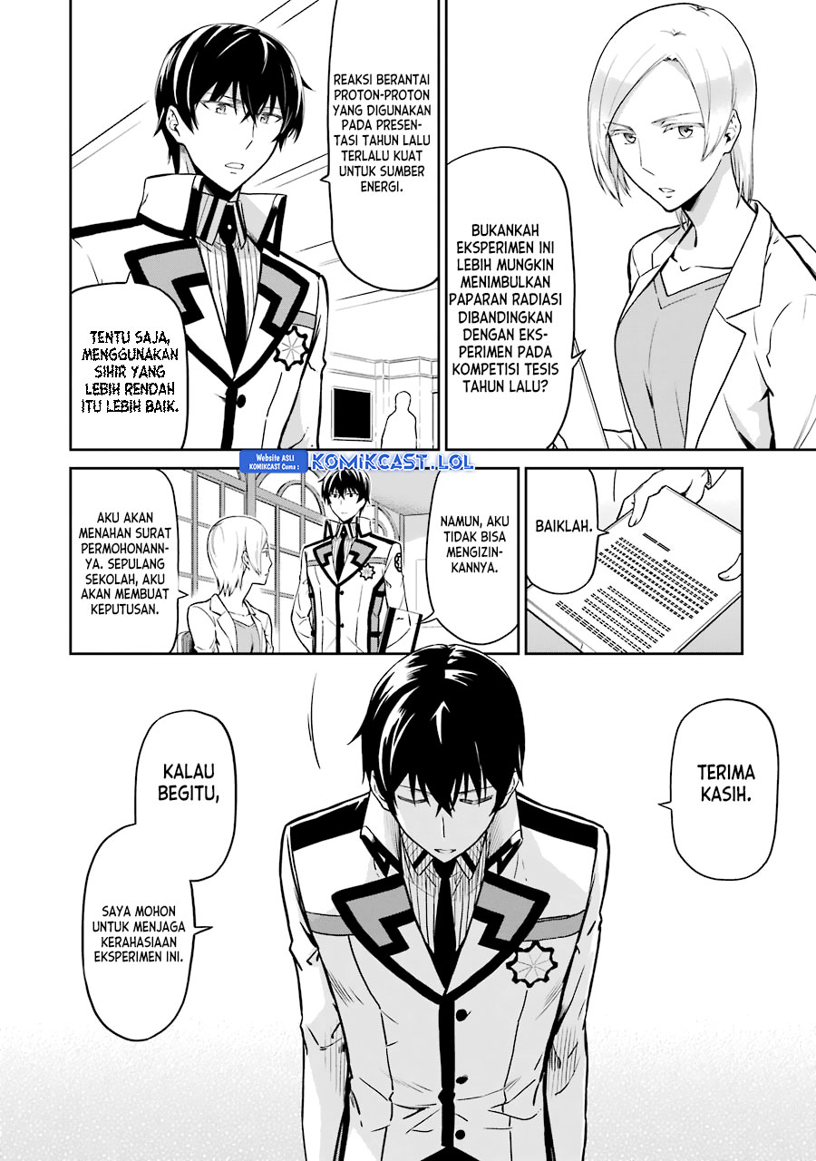 Mahouka Koukou no Rettousei: Double Seven-hen chapter 15