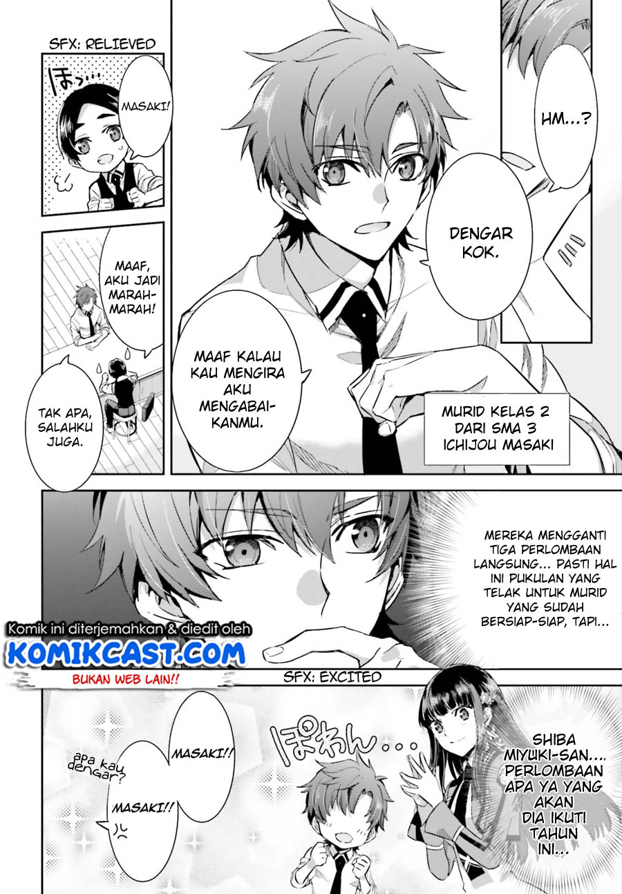 Mahouka Koukou no Rettousei – Steeplechase-hen Chapter 02 Bahasa Indonesia