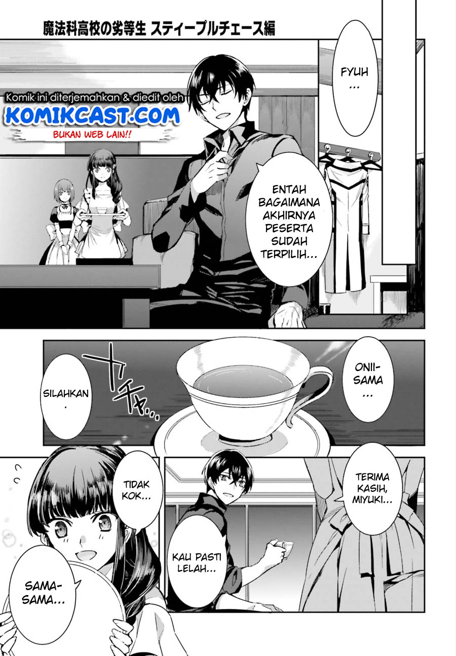 Mahouka Koukou no Rettousei – Steeplechase-hen Chapter 02 Bahasa Indonesia