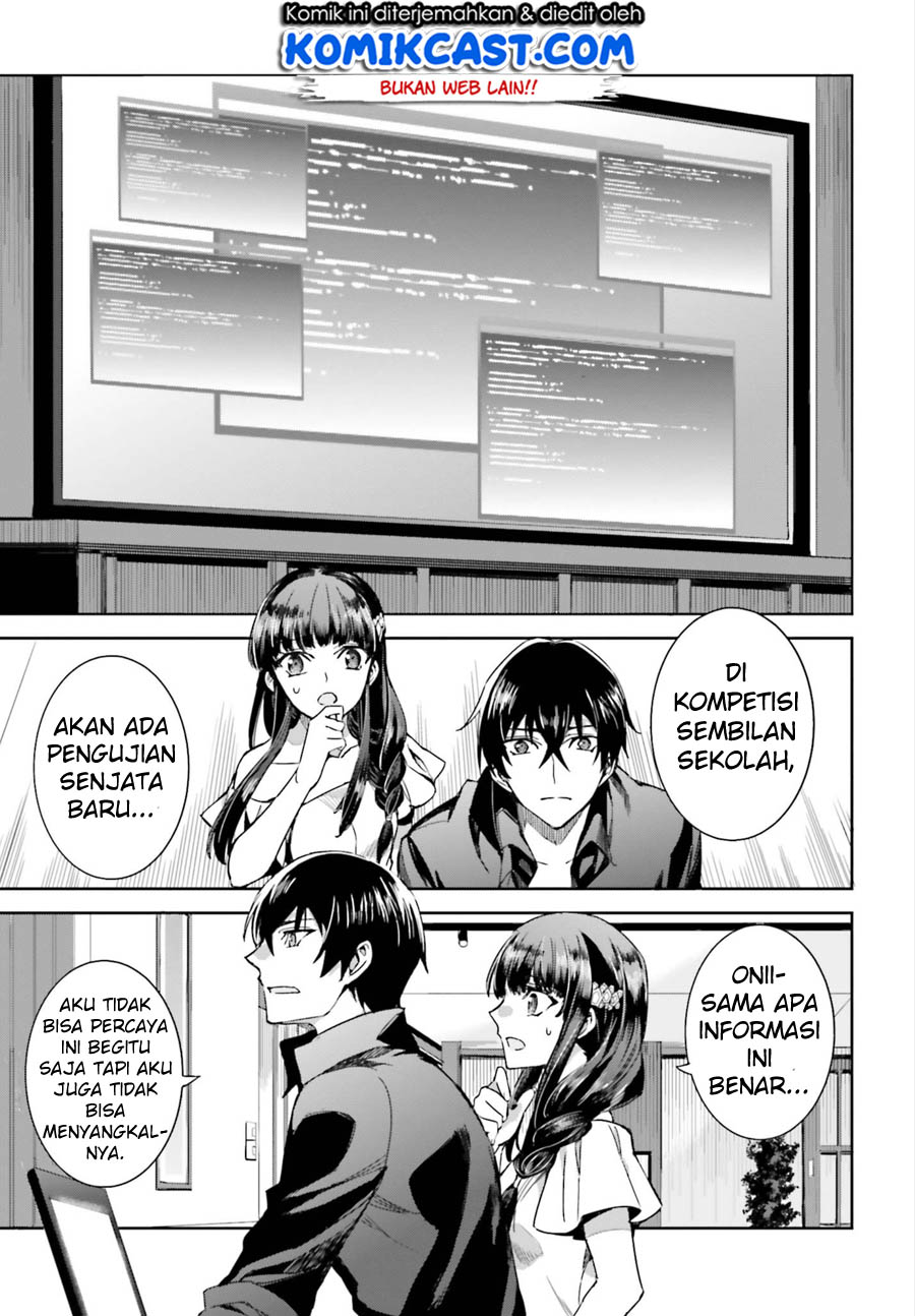 Mahouka Koukou no Rettousei – Steeplechase-hen Chapter 02 Bahasa Indonesia