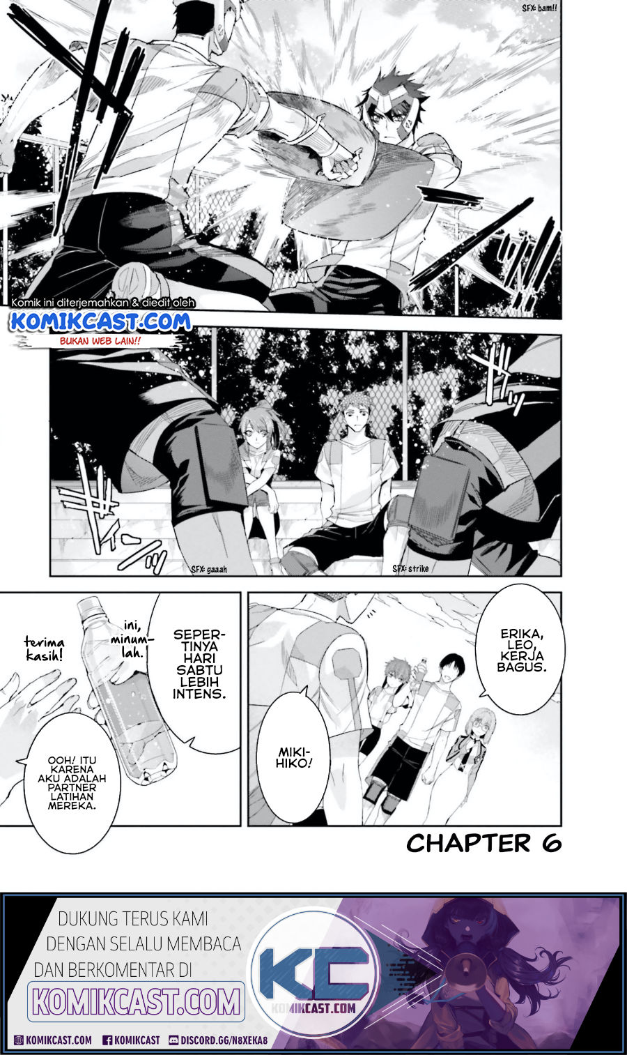 Mahouka Koukou no Rettousei – Steeplechase-hen chapter 6