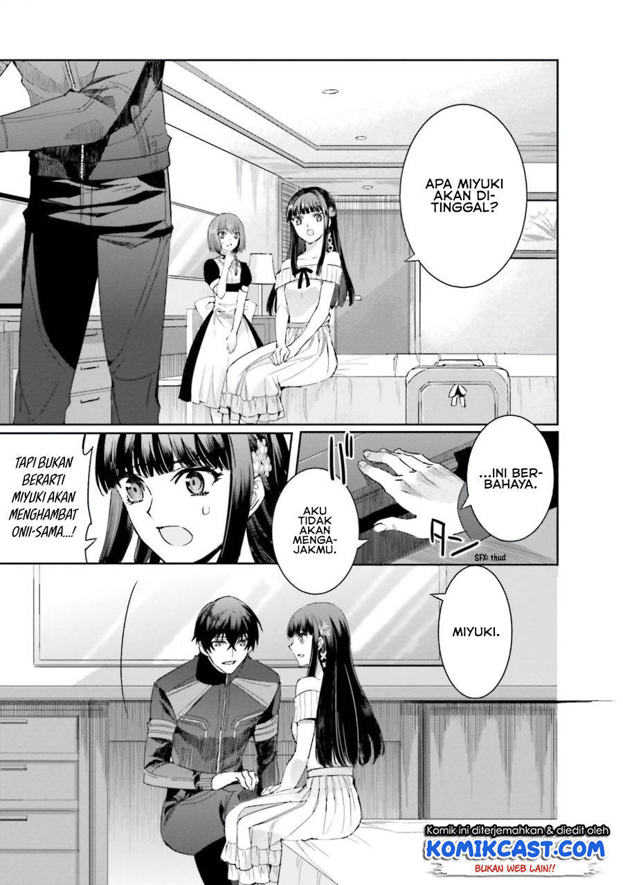 Mahouka Koukou no Rettousei – Steeplechase-hen chapter 6