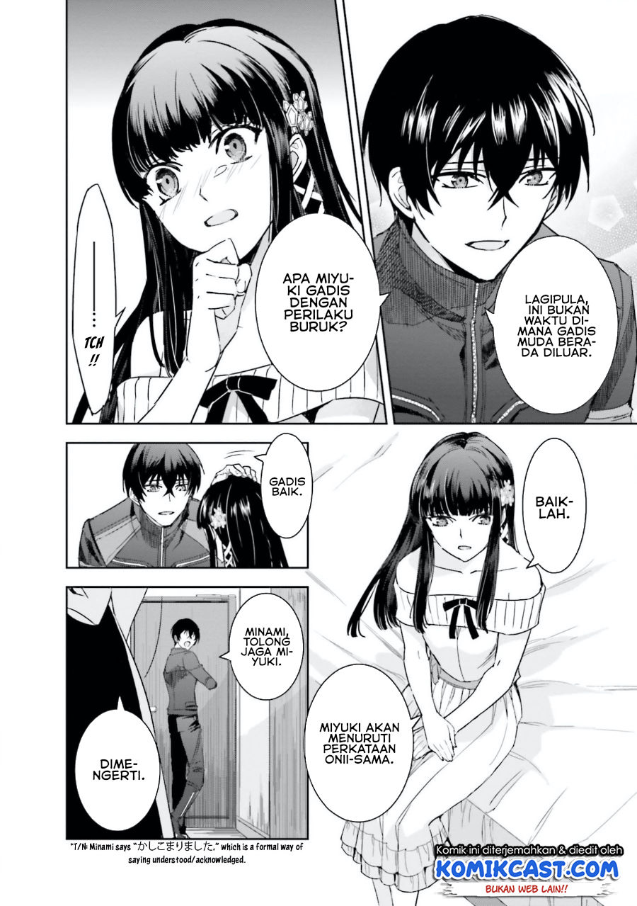 Mahouka Koukou no Rettousei – Steeplechase-hen chapter 6