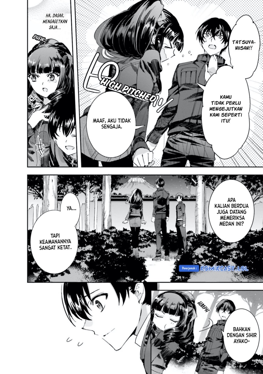 Mahouka Koukou no Rettousei – Steeplechase-hen chapter 10
